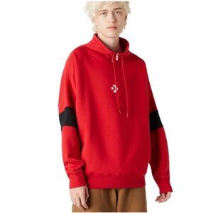 Converse Men Pullover Sweatshirt - Archive Funnel - XL - Red